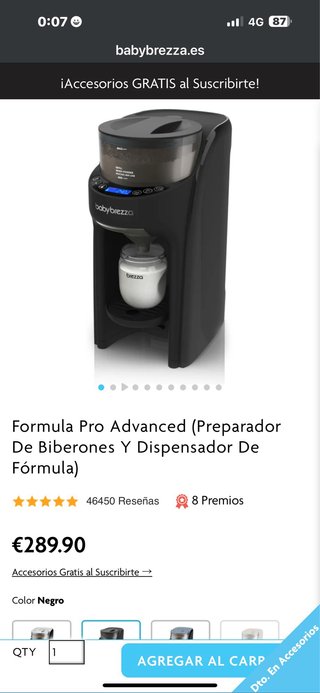 Baby Brezza Formula Pro Advanced