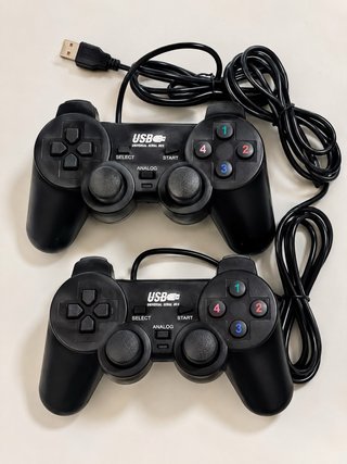 Pack 2 Mandos de juego USB para PC