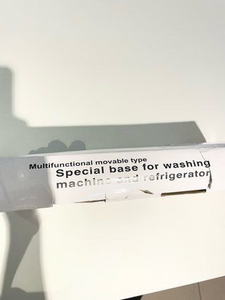 Base móvil ajustable para lavadora/frigorífico