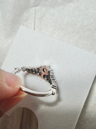 Anillo Pandora Tiara Cuento Hadas Talla 52