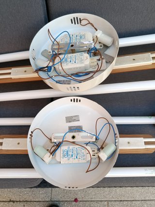 Conjunto 2 Candeeiros de Teto