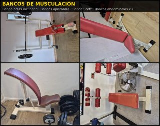 EQUIPAMIENTO GIMNASIO COMPLETO
