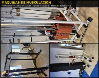 EQUIPAMIENTO GIMNASIO COMPLETO