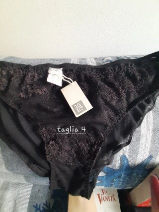 Set 9 pezzi intimo donna cotone elasticizzato