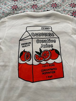 Camiseta Converse talla XS Nueva con etiqueta