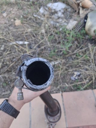 Tubo escape y codo con sonda homologado Yamaha WR