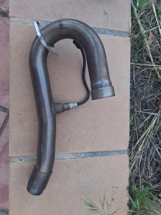 Tubo escape y codo con sonda homologado Yamaha WR