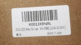 Batería JC04 14.8V 2600mAh Li-ion para HP