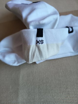 Calcetines tobilleros blancos XS