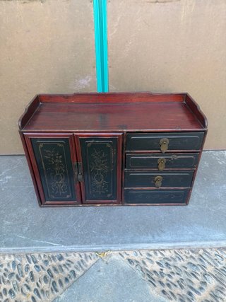 Mueble Asiático Madera Antiguo
