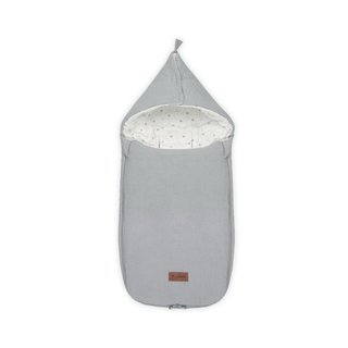 Saco Jané gris con estampado interior