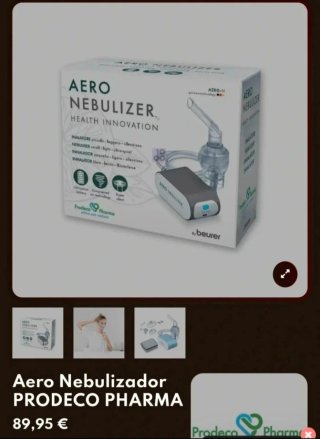 Nebulizador Aero Prodeco Pharma