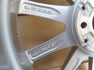 Llantas Mercedes 5x112 Vito Viano W447 W639 en 17”