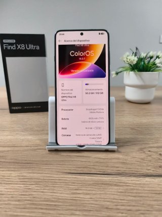 Oppo Find X8 Ultra 16/512GB Negro (COMO NUEVO)