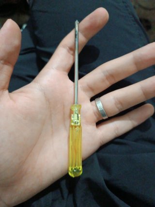 Destornillador Mango Amarillo