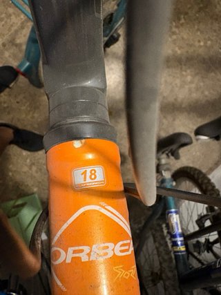 Bicicleta de Montaña Orbea Naranja