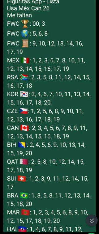 Cromos Mundial 2026