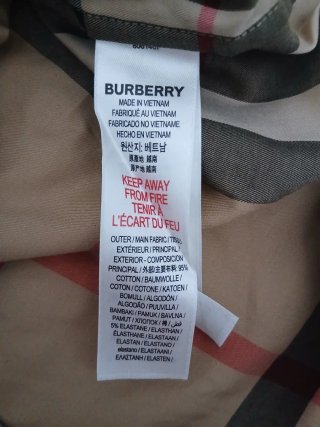 Camicia Burberry 3 anni