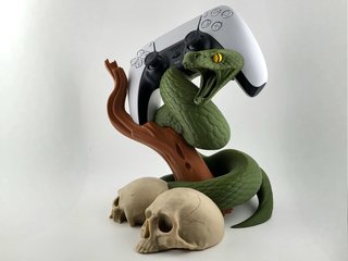 Base Mando PS5 DualSense Serpiente Calaveras