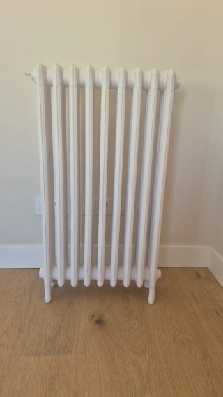 Radiador de hierro blanco