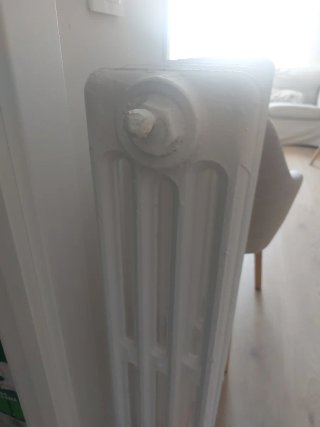 Radiador de hierro blanco