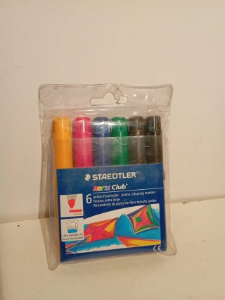 Rotuladores Staedtler Noris Club Jumbo X 6