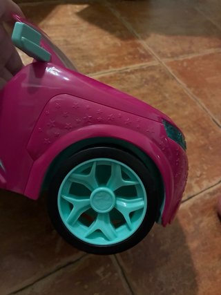 Coche Barbie Teledirigido Rosa