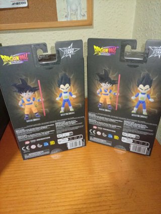 Figuras Goku y Vegeta Dragon Ball Daima Stars
