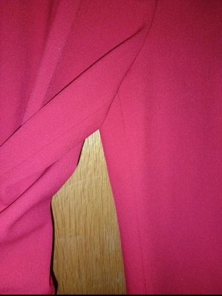 Pantalón vestir Zara rojo