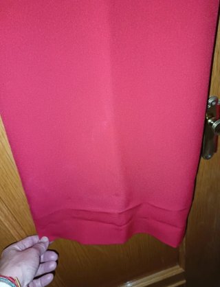Pantalón vestir Zara rojo