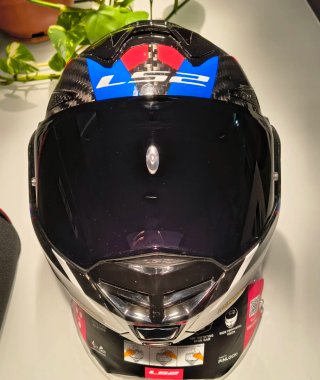 Casco moto modular LS2 Carbono Advant X ff901.