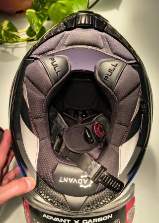 Casco moto modular LS2 Carbono Advant X ff901.