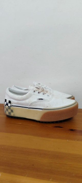 Zapatillas Vans Plataforma Checkerboard