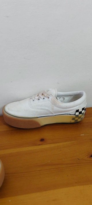 Zapatillas Vans Plataforma Checkerboard