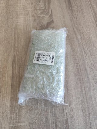 Bolso fiesta verde piedras y nacar