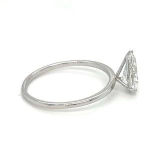 Anillo Platino Diamante Pear 1.02ct