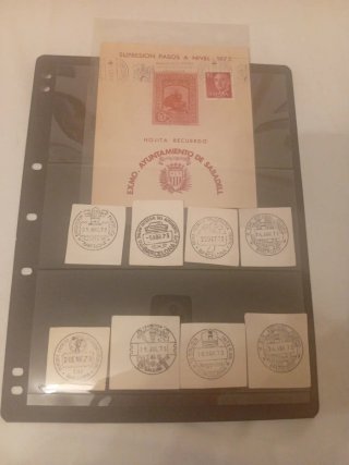 HOJITA RECUERDO AYUNTAMIENTO SABADELL 1973