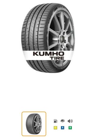 4 Neumáticos Kumho sport cs72