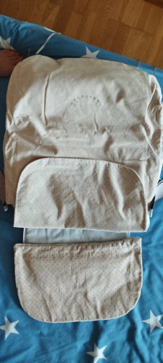 Saco capazo bebé unisex reversible