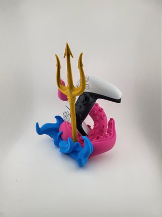 Soporte Mando PS5 Tentaculo Tridente Kraken