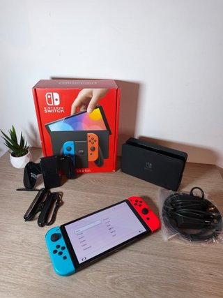 Nintendo Switch OLED como NUEVA