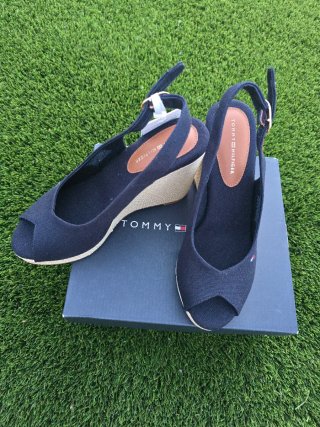 Sandalias Cuña Tommy Hilfiger Talla 39
