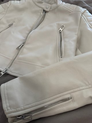 Chaqueta polipiel Stradivarius