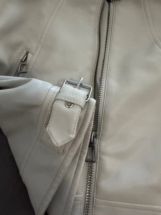 Chaqueta polipiel Stradivarius