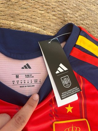 Camiseta Fútbol España Adidas Talla M