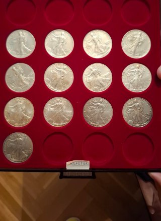 Onza Plata American Eagle Varios Años