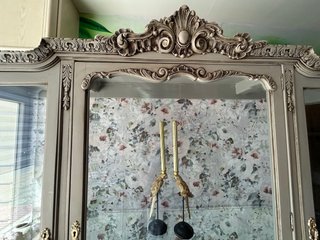 Vitrina restaurada estilo francés