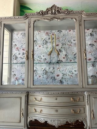 Vitrina restaurada estilo francés