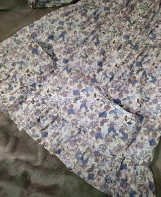 Vestido floral niña talla 6