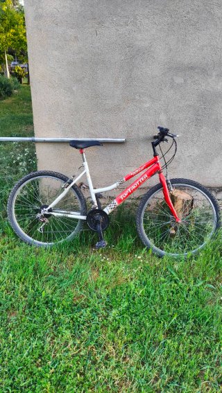 Bicicleta TOP TROTTER Roja y Blanca